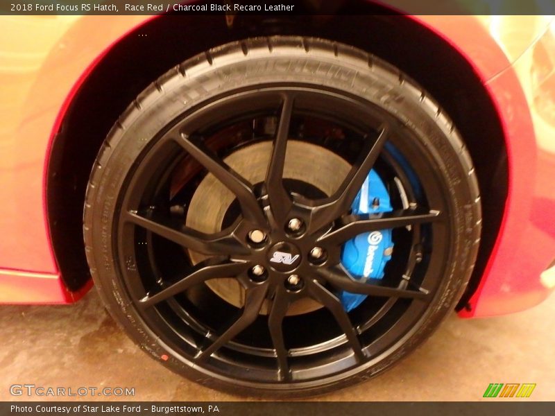 Race Red / Charcoal Black Recaro Leather 2018 Ford Focus RS Hatch