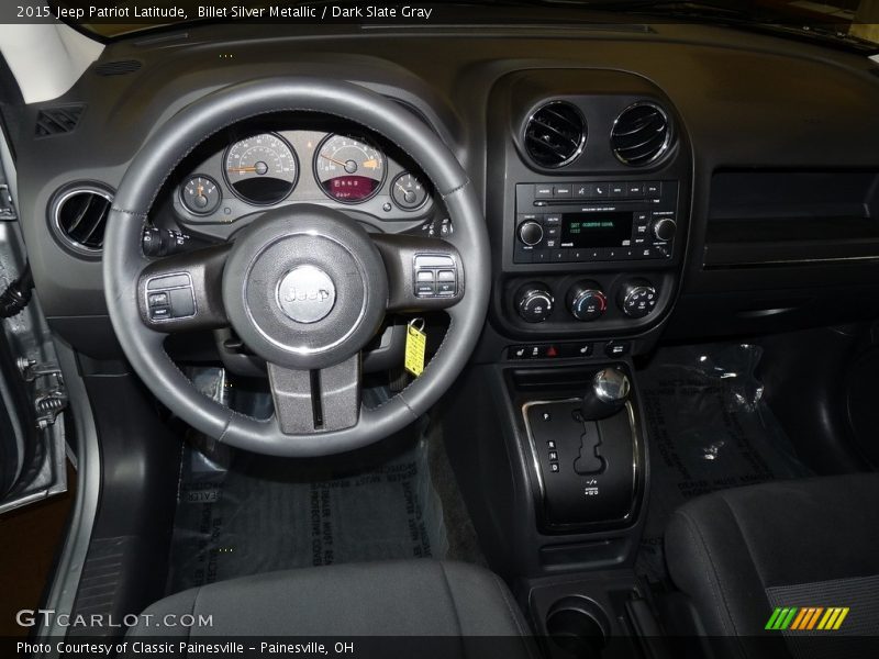 Billet Silver Metallic / Dark Slate Gray 2015 Jeep Patriot Latitude