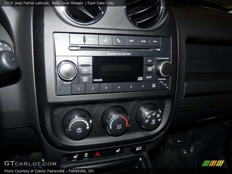 Billet Silver Metallic / Dark Slate Gray 2015 Jeep Patriot Latitude