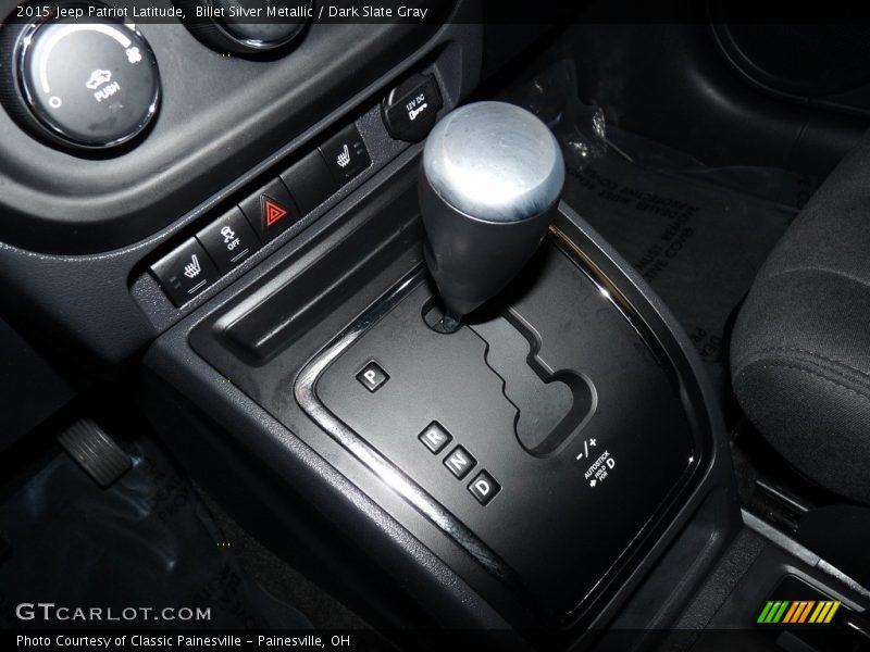 Billet Silver Metallic / Dark Slate Gray 2015 Jeep Patriot Latitude
