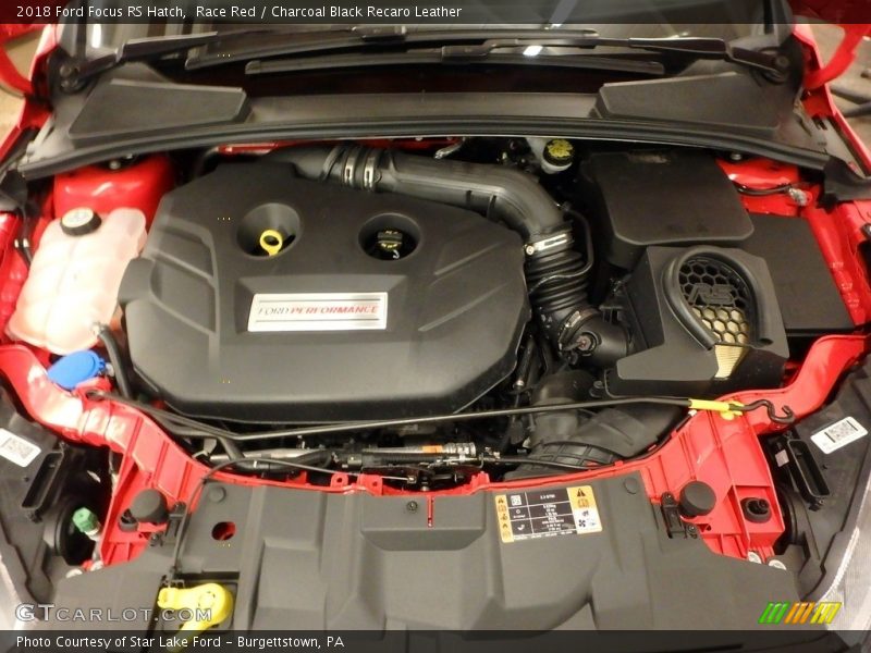  2018 Focus RS Hatch Engine - 2.3 Liter DI EcoBoost Turbocharged DOHC 16-Valve Ti-VCT 4 Cylinder