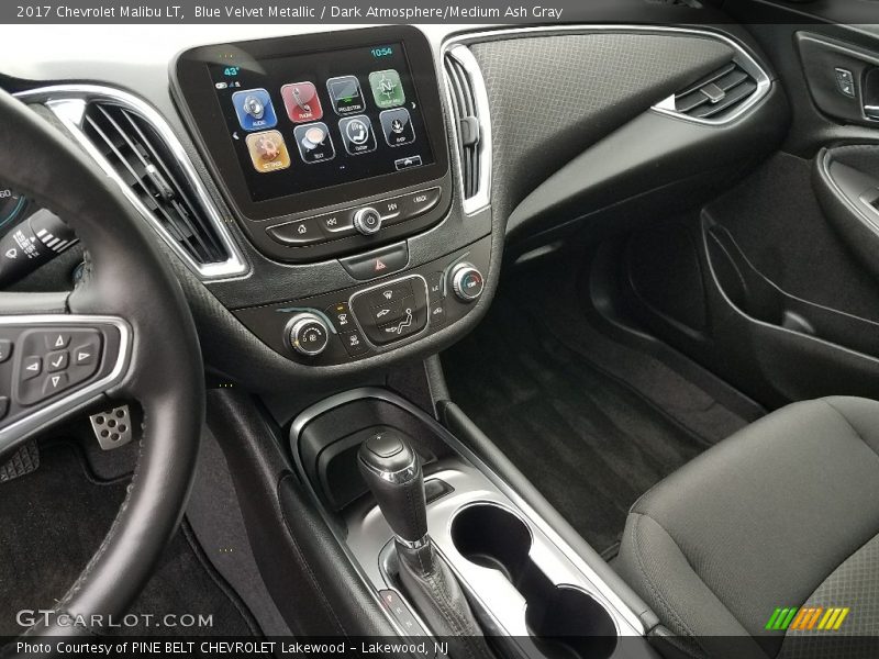 Blue Velvet Metallic / Dark Atmosphere/Medium Ash Gray 2017 Chevrolet Malibu LT