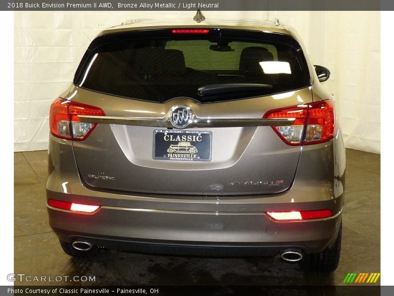 Bronze Alloy Metallic / Light Neutral 2018 Buick Envision Premium II AWD