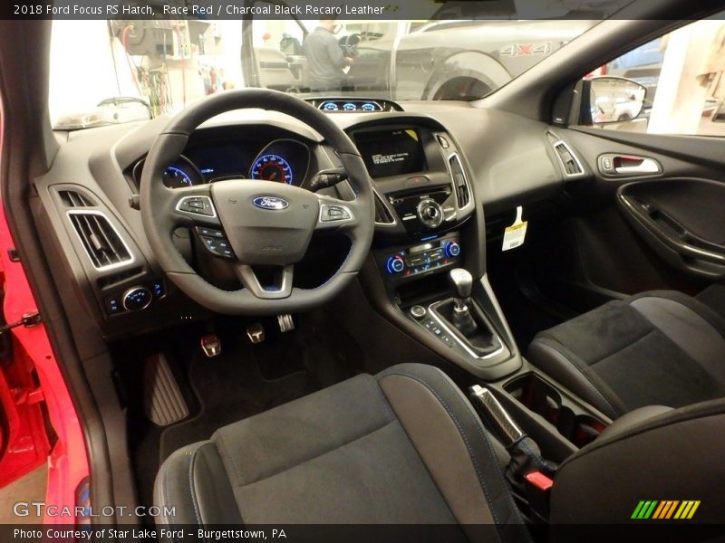 Front Seat of 2018 Focus RS Hatch