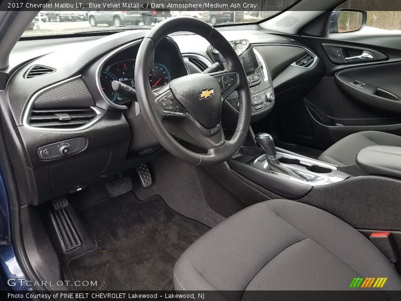 Blue Velvet Metallic / Dark Atmosphere/Medium Ash Gray 2017 Chevrolet Malibu LT
