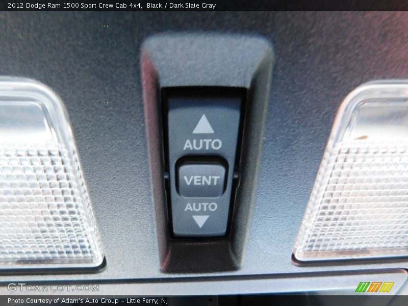 Black / Dark Slate Gray 2012 Dodge Ram 1500 Sport Crew Cab 4x4