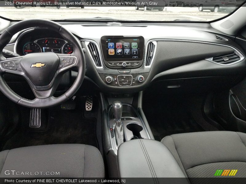 Blue Velvet Metallic / Dark Atmosphere/Medium Ash Gray 2017 Chevrolet Malibu LT
