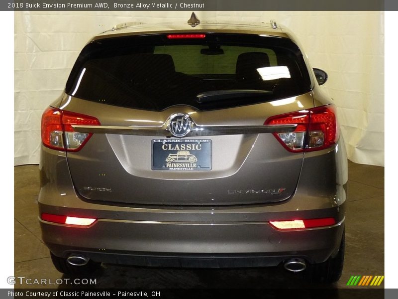 Bronze Alloy Metallic / Chestnut 2018 Buick Envision Premium AWD