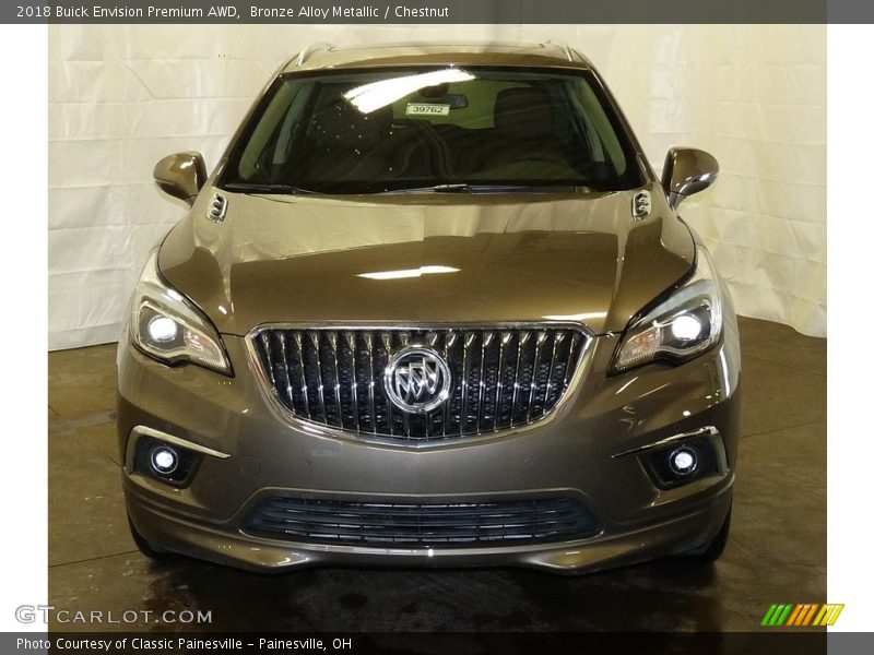 Bronze Alloy Metallic / Chestnut 2018 Buick Envision Premium AWD