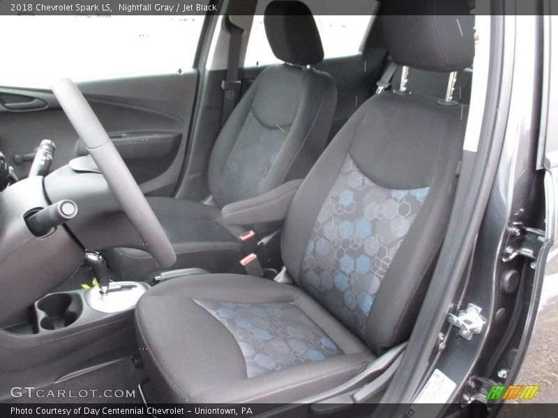 Nightfall Gray / Jet Black 2018 Chevrolet Spark LS