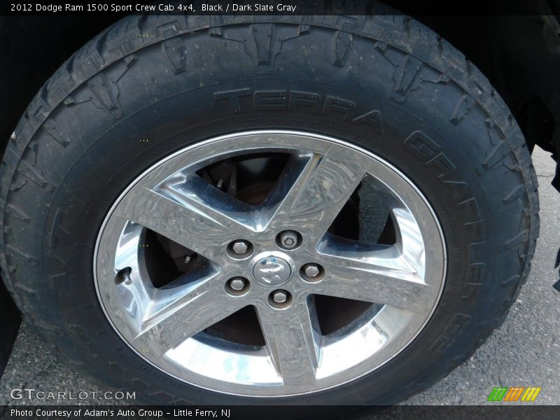 Black / Dark Slate Gray 2012 Dodge Ram 1500 Sport Crew Cab 4x4