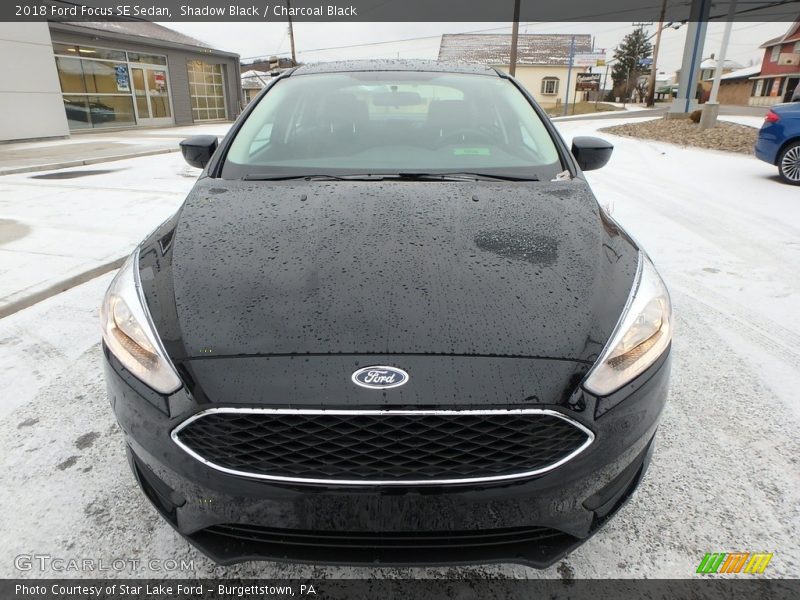 Shadow Black / Charcoal Black 2018 Ford Focus SE Sedan