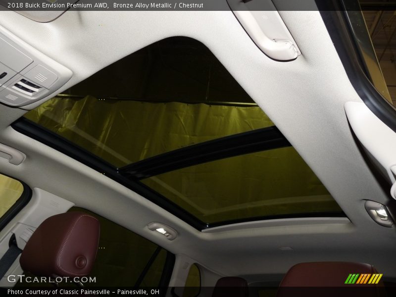Bronze Alloy Metallic / Chestnut 2018 Buick Envision Premium AWD
