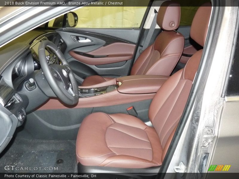 Bronze Alloy Metallic / Chestnut 2018 Buick Envision Premium AWD