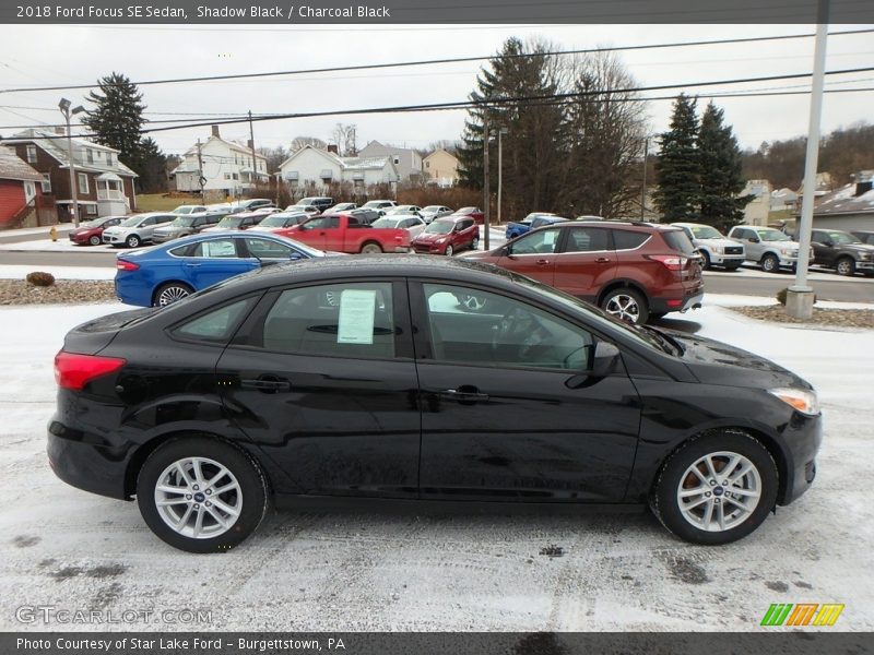 Shadow Black / Charcoal Black 2018 Ford Focus SE Sedan