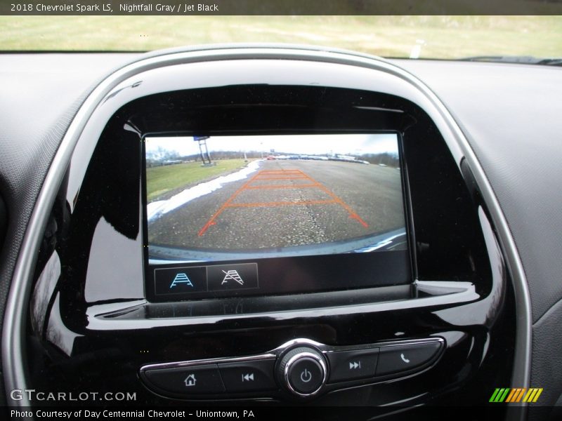 Nightfall Gray / Jet Black 2018 Chevrolet Spark LS
