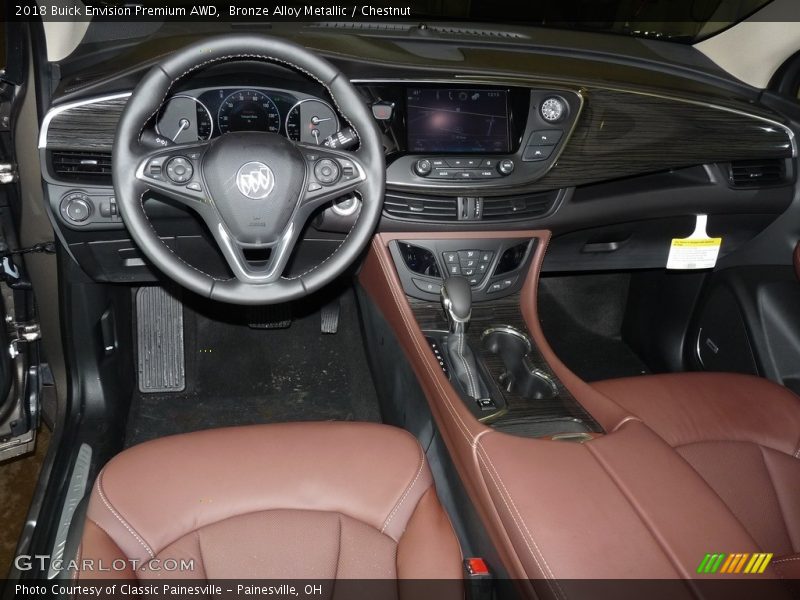 Bronze Alloy Metallic / Chestnut 2018 Buick Envision Premium AWD