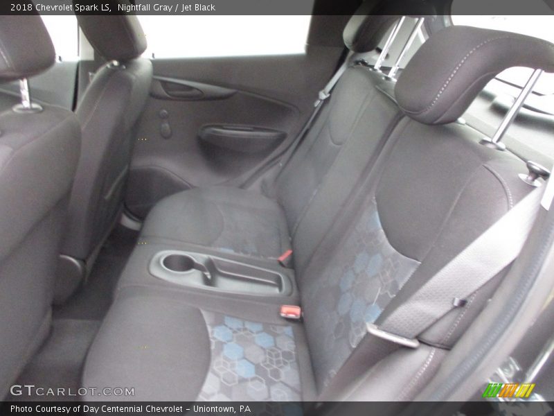 Nightfall Gray / Jet Black 2018 Chevrolet Spark LS