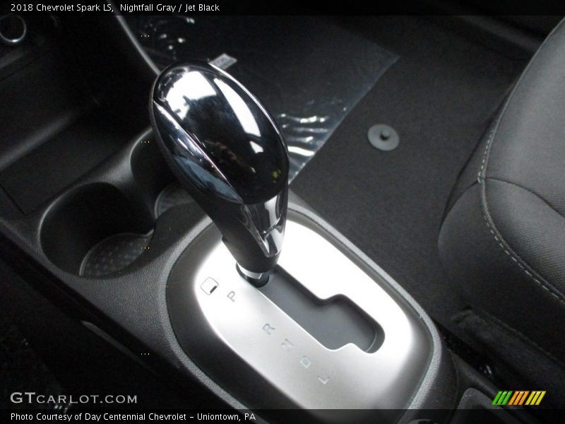 Nightfall Gray / Jet Black 2018 Chevrolet Spark LS