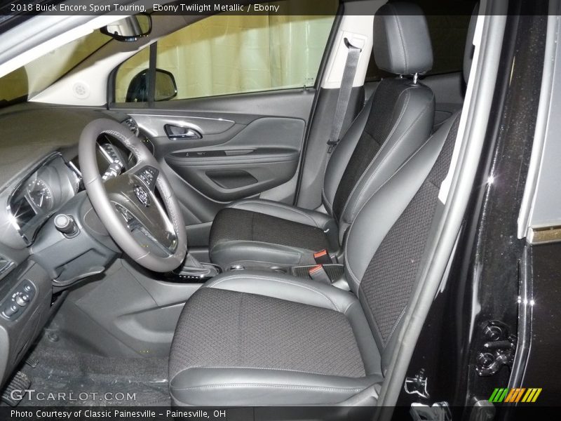 Ebony Twilight Metallic / Ebony 2018 Buick Encore Sport Touring