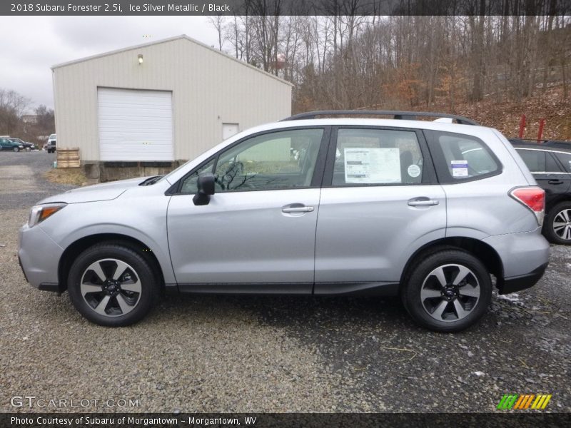 Ice Silver Metallic / Black 2018 Subaru Forester 2.5i