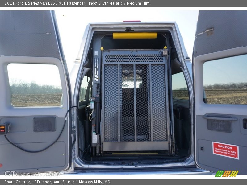 Ingot Silver Metallic / Medium Flint 2011 Ford E Series Van E350 XLT Passenger