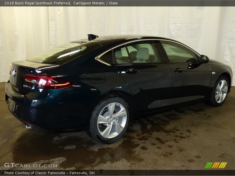 Carrageen Metallic / Shale 2018 Buick Regal Sportback Preferred