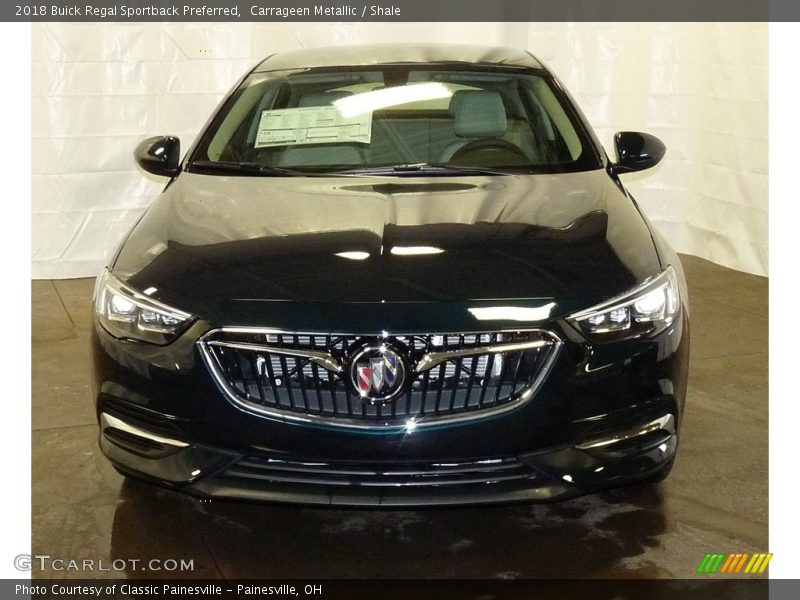 Carrageen Metallic / Shale 2018 Buick Regal Sportback Preferred