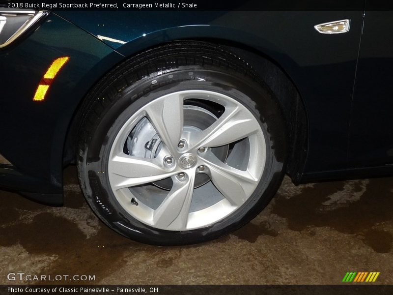 Carrageen Metallic / Shale 2018 Buick Regal Sportback Preferred