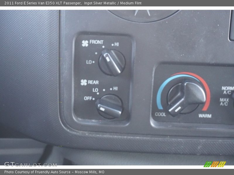 Ingot Silver Metallic / Medium Flint 2011 Ford E Series Van E350 XLT Passenger