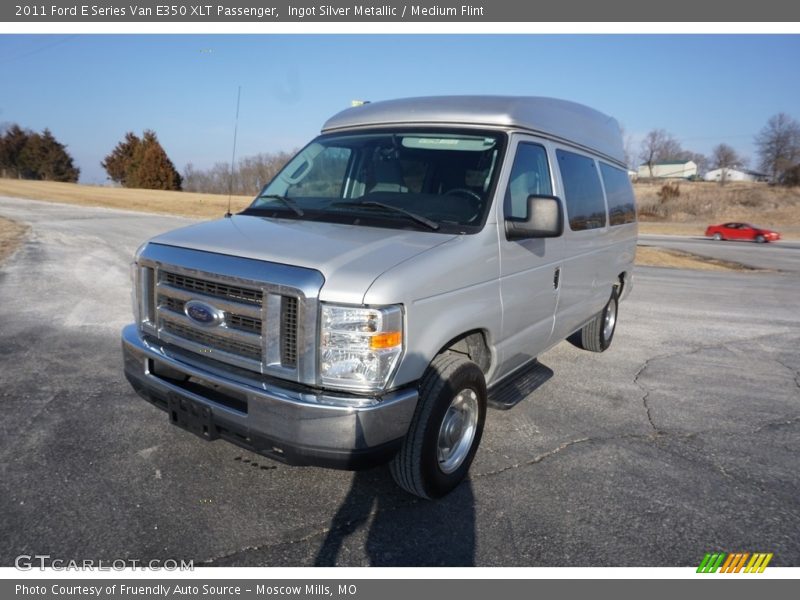Ingot Silver Metallic / Medium Flint 2011 Ford E Series Van E350 XLT Passenger