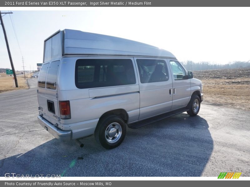 Ingot Silver Metallic / Medium Flint 2011 Ford E Series Van E350 XLT Passenger