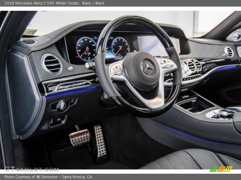 Black / Black 2018 Mercedes-Benz S 560 4Matic Sedan