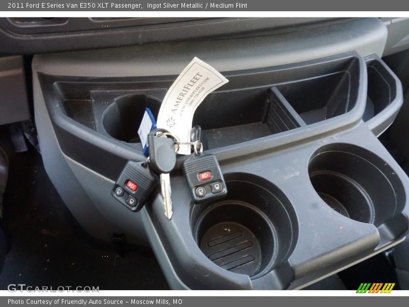Ingot Silver Metallic / Medium Flint 2011 Ford E Series Van E350 XLT Passenger