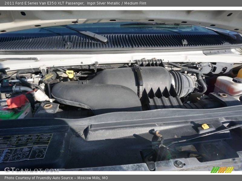 Ingot Silver Metallic / Medium Flint 2011 Ford E Series Van E350 XLT Passenger
