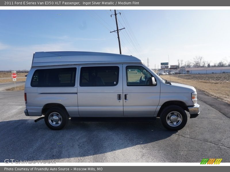 Ingot Silver Metallic / Medium Flint 2011 Ford E Series Van E350 XLT Passenger