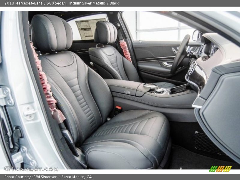 Iridium Silver Metallic / Black 2018 Mercedes-Benz S 560 Sedan