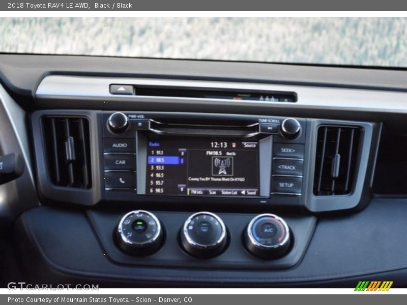 Black / Black 2018 Toyota RAV4 LE AWD