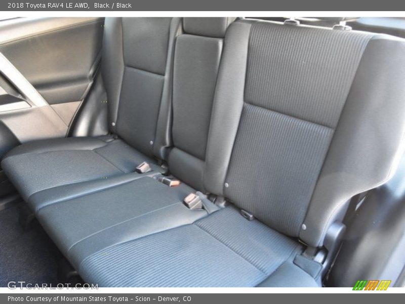 Black / Black 2018 Toyota RAV4 LE AWD