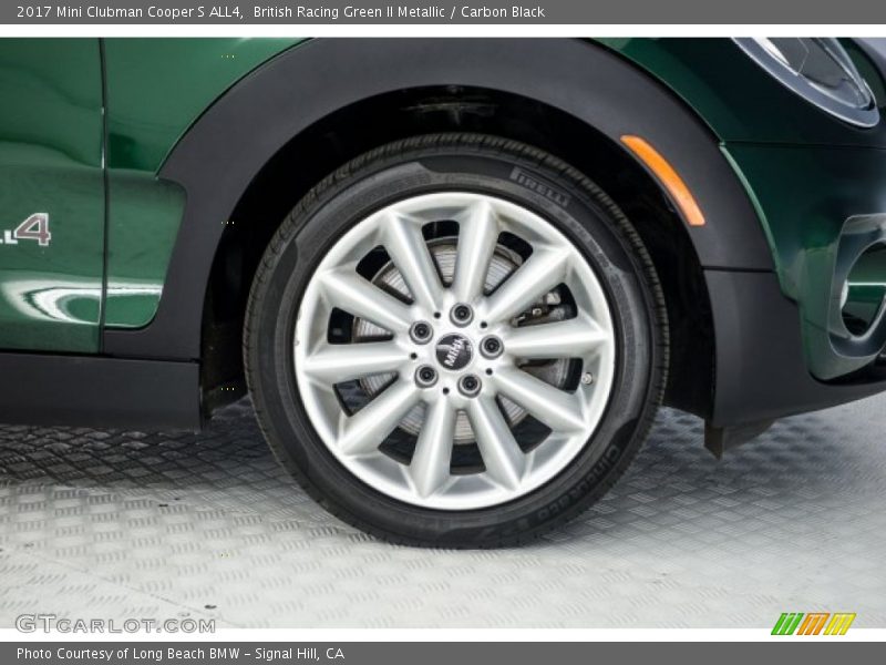 British Racing Green II Metallic / Carbon Black 2017 Mini Clubman Cooper S ALL4