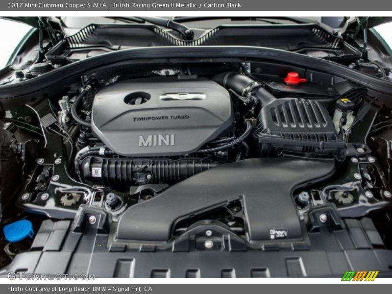 British Racing Green II Metallic / Carbon Black 2017 Mini Clubman Cooper S ALL4