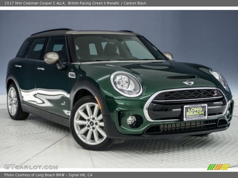 British Racing Green II Metallic / Carbon Black 2017 Mini Clubman Cooper S ALL4