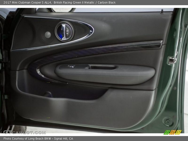 British Racing Green II Metallic / Carbon Black 2017 Mini Clubman Cooper S ALL4