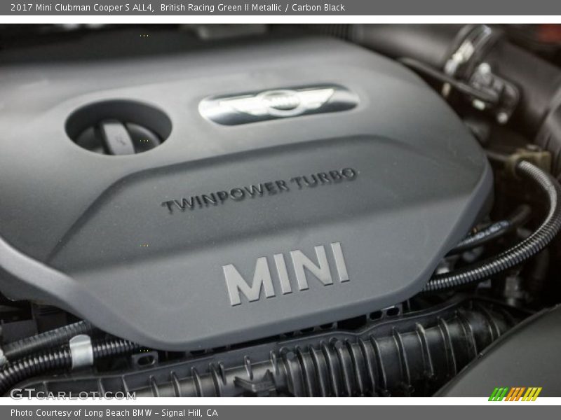 British Racing Green II Metallic / Carbon Black 2017 Mini Clubman Cooper S ALL4