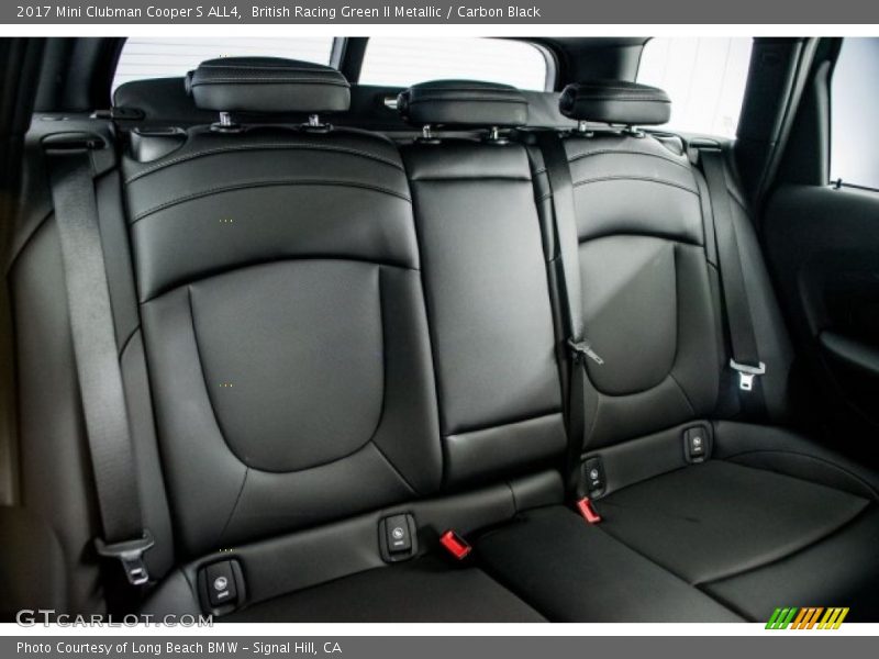 Rear Seat of 2017 Clubman Cooper S ALL4
