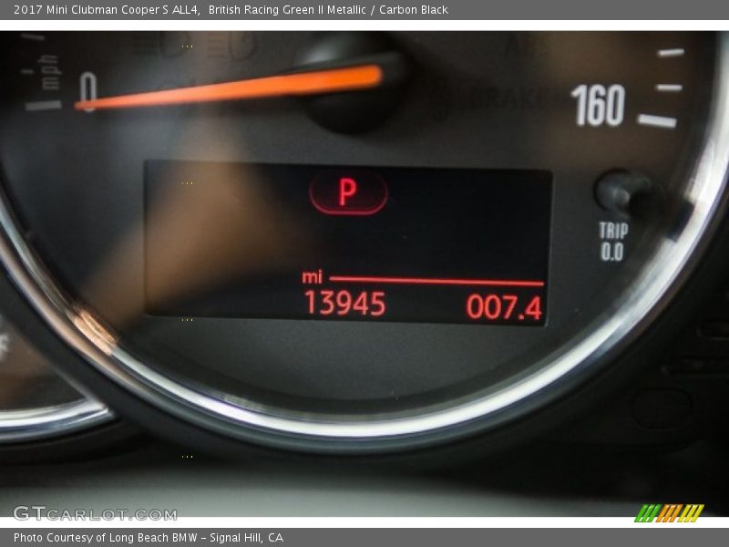 British Racing Green II Metallic / Carbon Black 2017 Mini Clubman Cooper S ALL4