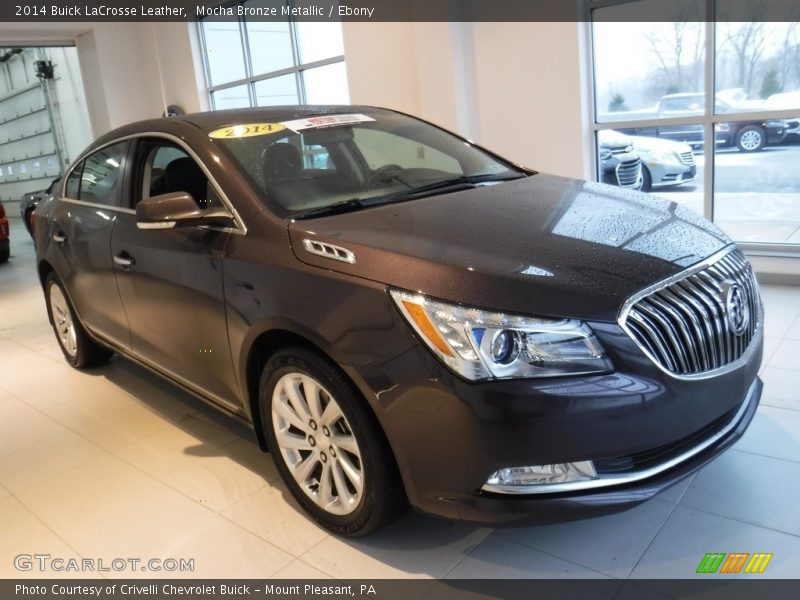 Mocha Bronze Metallic / Ebony 2014 Buick LaCrosse Leather
