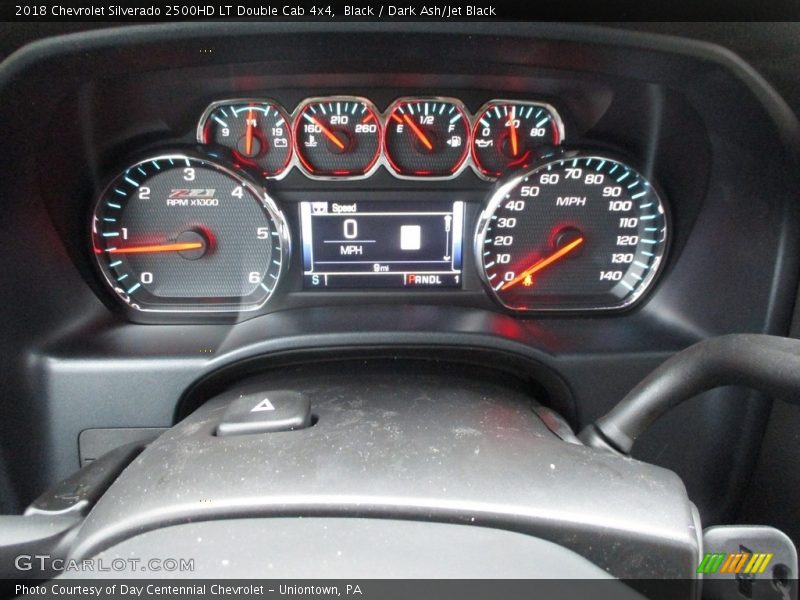 Black / Dark Ash/Jet Black 2018 Chevrolet Silverado 2500HD LT Double Cab 4x4