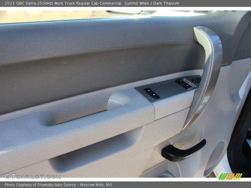 Summit White / Dark Titanium 2011 GMC Sierra 2500HD Work Truck Regular Cab Commercial