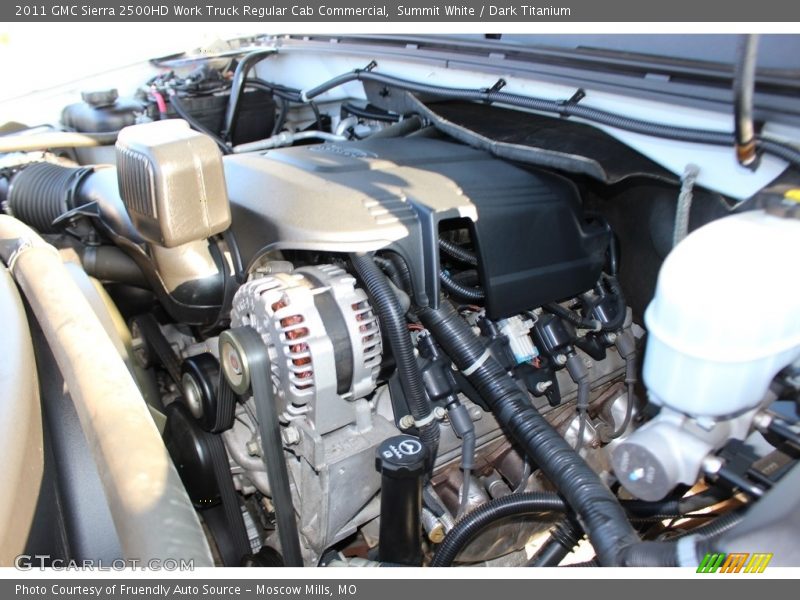 Summit White / Dark Titanium 2011 GMC Sierra 2500HD Work Truck Regular Cab Commercial